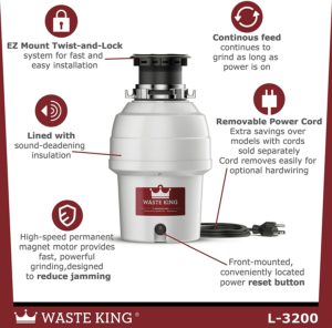 Waste King Garbage Disposal Reviews 3