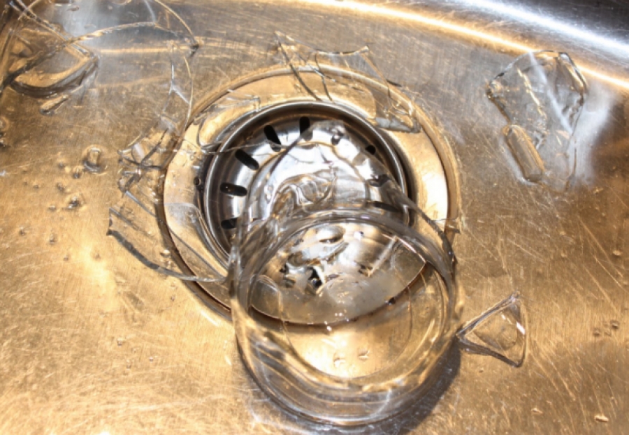 How to Get Glass out of Garbage Disposal 4